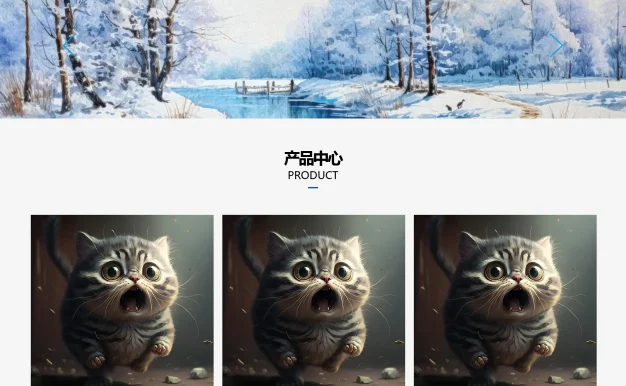 企业通用型网站模板 产品展示类网站源码下载