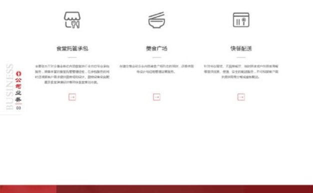 餐饮投资管理企业模板 中餐美食膳食网站源码下载