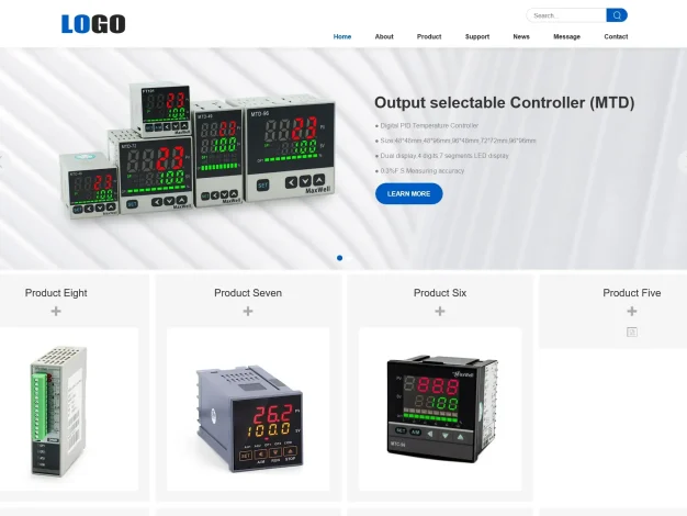 英文外贸网站模板 带三级子目录